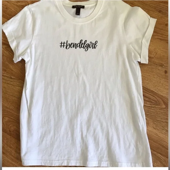 henri bendel | #BendelGirl Crew Neck Tee Shirt - Picture 6 of 6